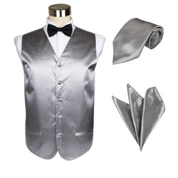 custom fashion men's vest set 