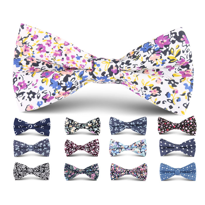cotton bow tie