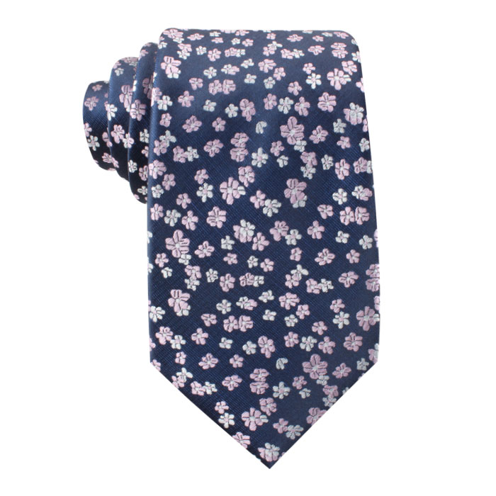 floral necktie