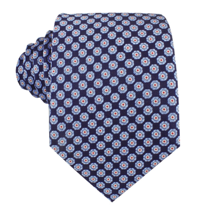 floral silk neckties