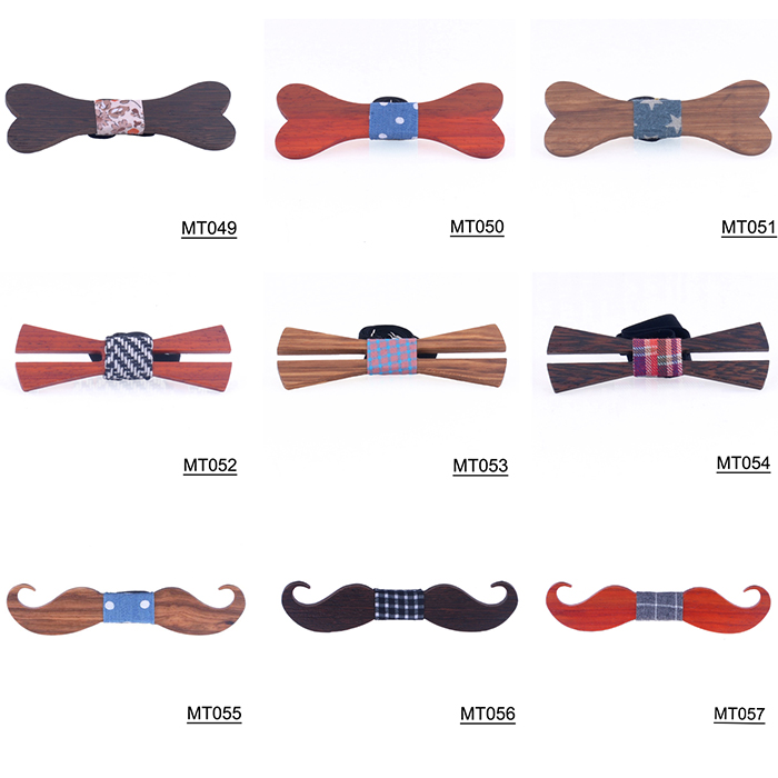 Wooden Bow Tie For Men 