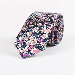 printed tie for men 