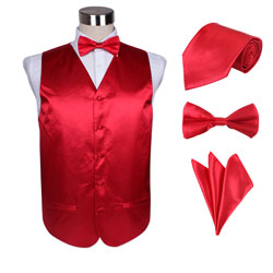 fashion men's vest set 