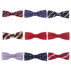 custom Fashion mens polyester bow tie