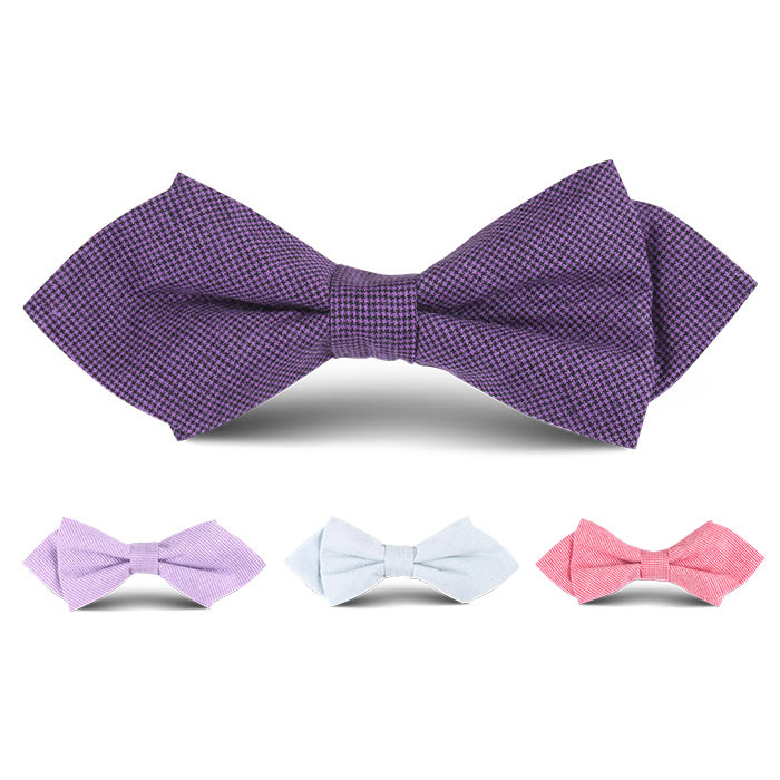 cotton bow tie