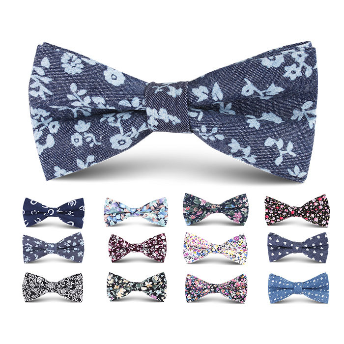 cotton bow tie