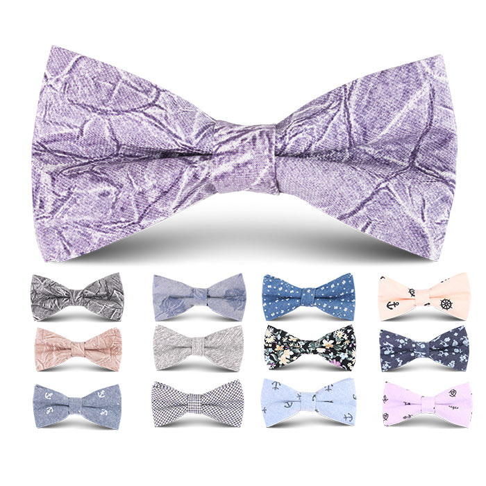 cotton bow tie