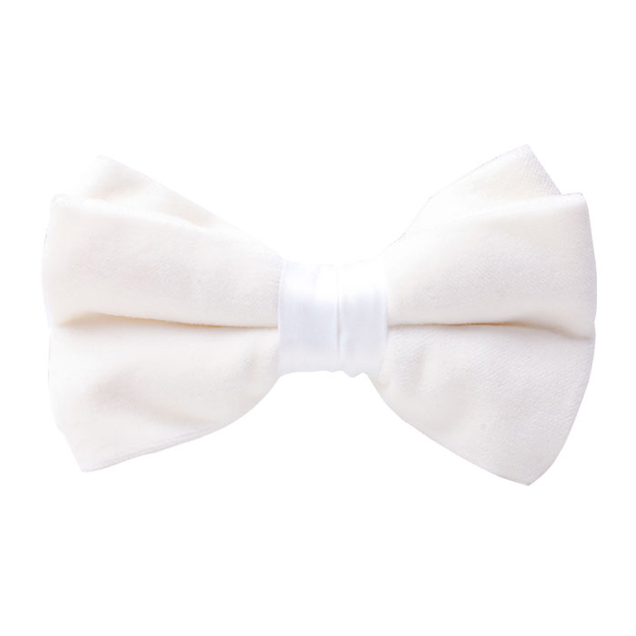 velvet bow tie