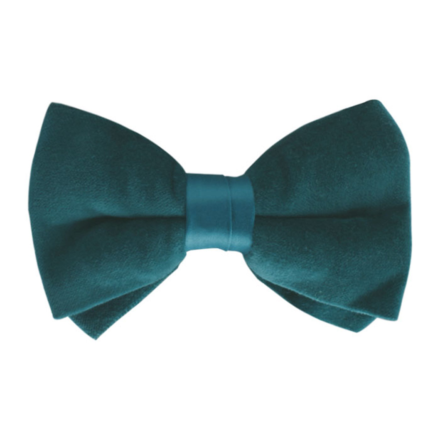 velvet bow tie