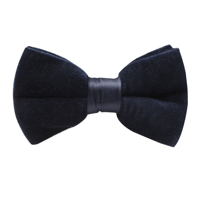 velvet bow tie