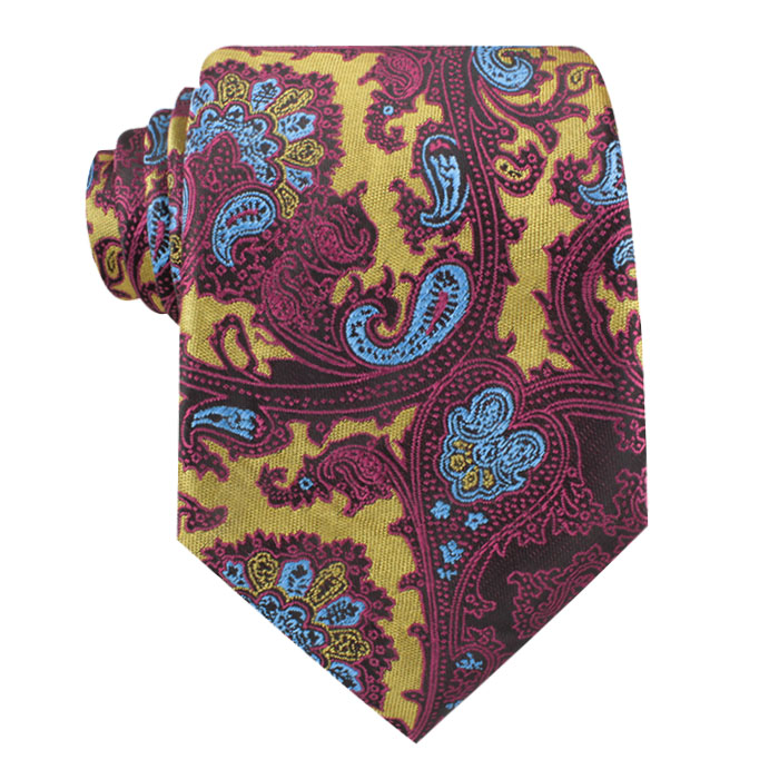 floral silk neckties