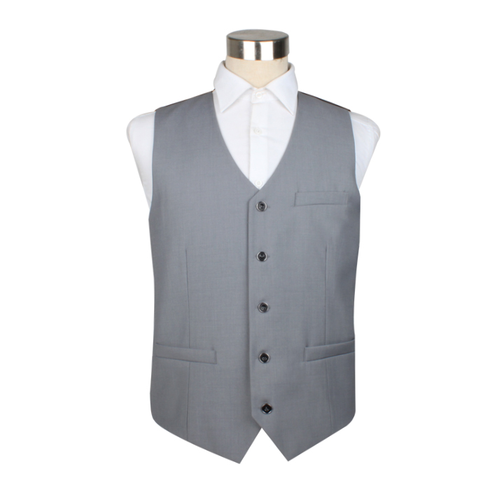 China Suit Accessories U Shaped Men Black TR Vest Custom|VEST|XiuHe ...