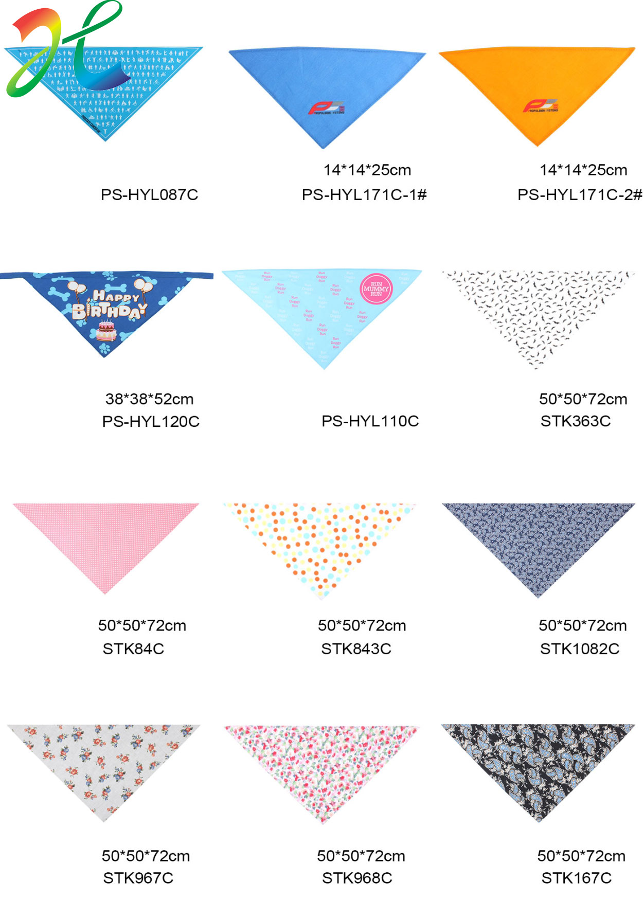 Pet Triangle Bandana Scarf