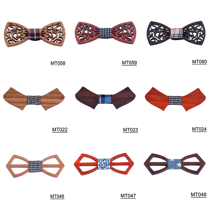 Wooden Bow Tie