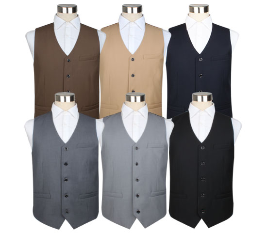 China Suit Accessories U Shaped Men Black TR Vest Custom|VEST|XiuHe ...