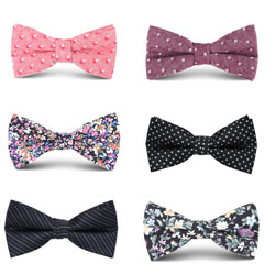 Fashion08 mens cotton bow tie