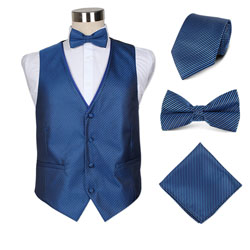 high-end03 men's party wedding hotel vest set