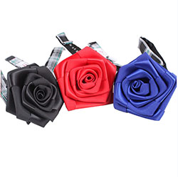 Custom mens special flower bow tie