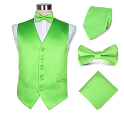 fashion mens party wedding vest set