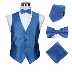 hotel02 polyester vest set for men