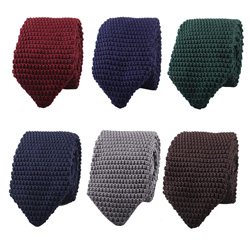 Latest style knitted ties for men