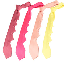 New style special personalized jagged ties