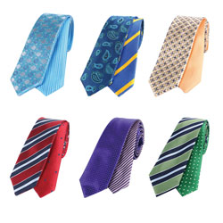 Custom high grade reversible ties