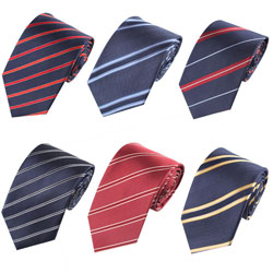 New style Men's silk striped business Ties