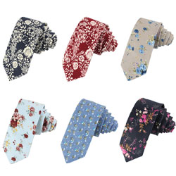 Customize/Wholesale printed cotton neckties