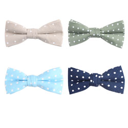 Fashion dot cotton bow tie