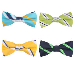 New style fancy striped polyester ties