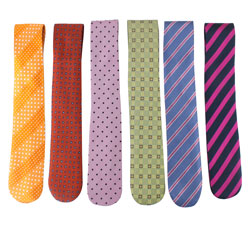 2019 latest personalized style Round head silk mens ties