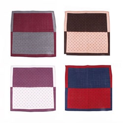 Fashion new woven cotton handkerchief