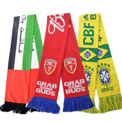 Custom various World Cup Olympic Games Football Scarf