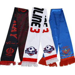 Customize all kinds of sports games football scarf