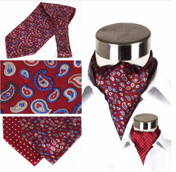 Custom/Wholesale various mens Fashion silk cravat