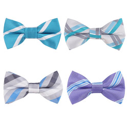 Fashion custom multi-style polyester bow tie 2019