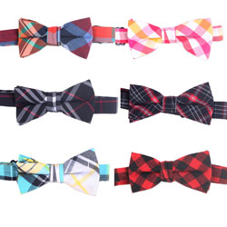 New style custom fashion cotton bow tie for kids