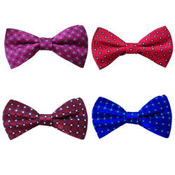 Fashion latest type woven bow tie