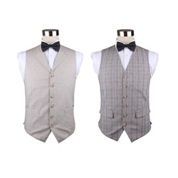 2019 Factory custom cotton casual waistcoats