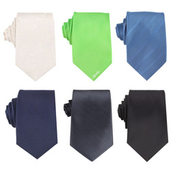 Fashion mens Pure color business formal necktie