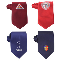 2019 Latest custom polyester Logo business formal enterprise neckties