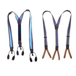 Latest casual elastic leather suspender