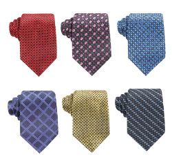 Chinese Woven Custom Men's Necktie 100% Handmade Polyester Ties