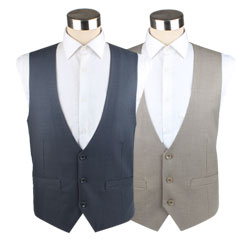 Chinese Providers Traditional Casual U Shaped Waistcoat for Men Design