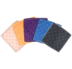 Custom Xiuhe Mens Fashion Print 100% Polyester Pocket Squares